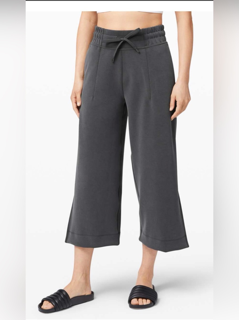 Lululemon Soft Ambitions High Rise Crop Pants Size 6